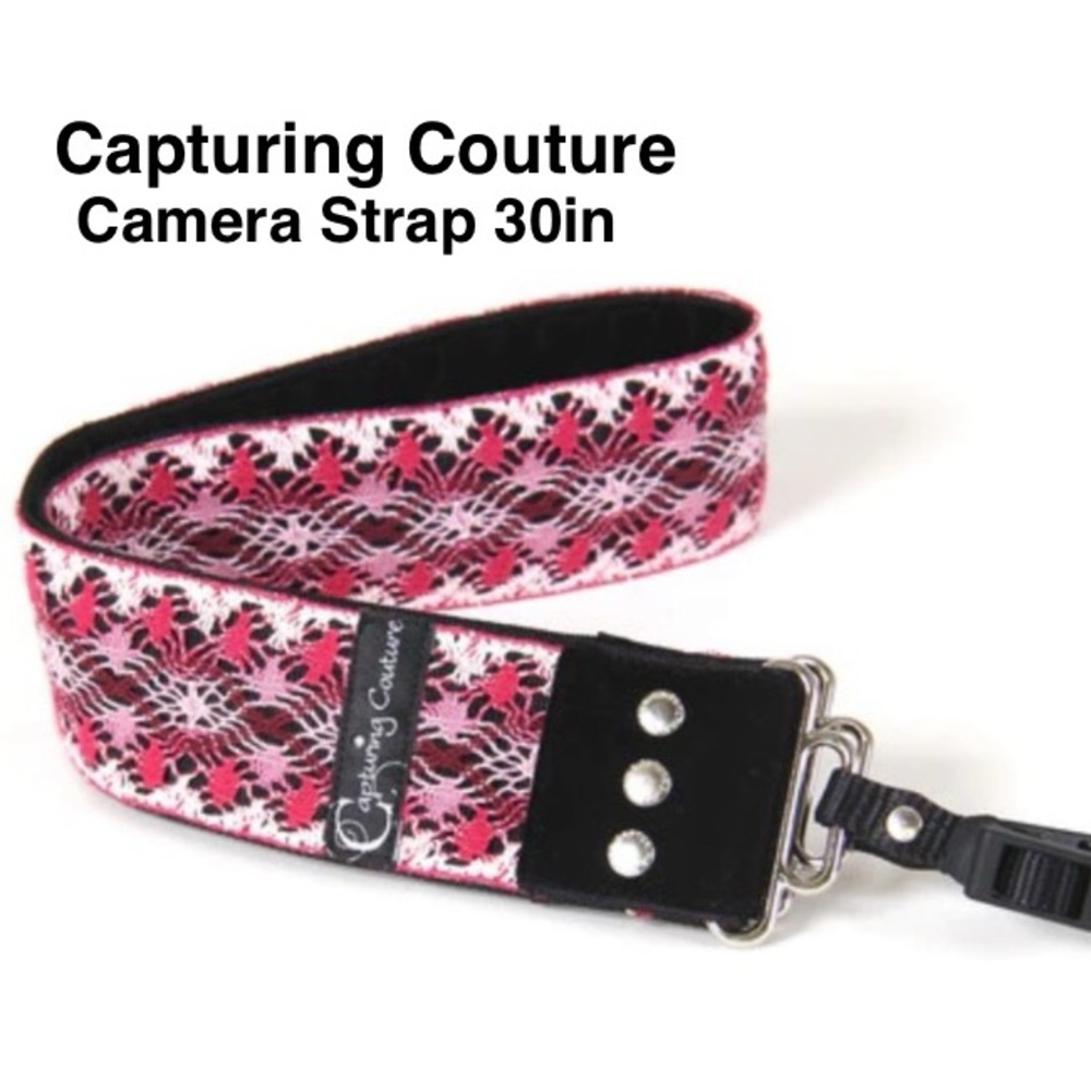Capturing Couture Vintage Camera Strap Raspberry Lace 30’⭐️⭐️⭐️⭐️
